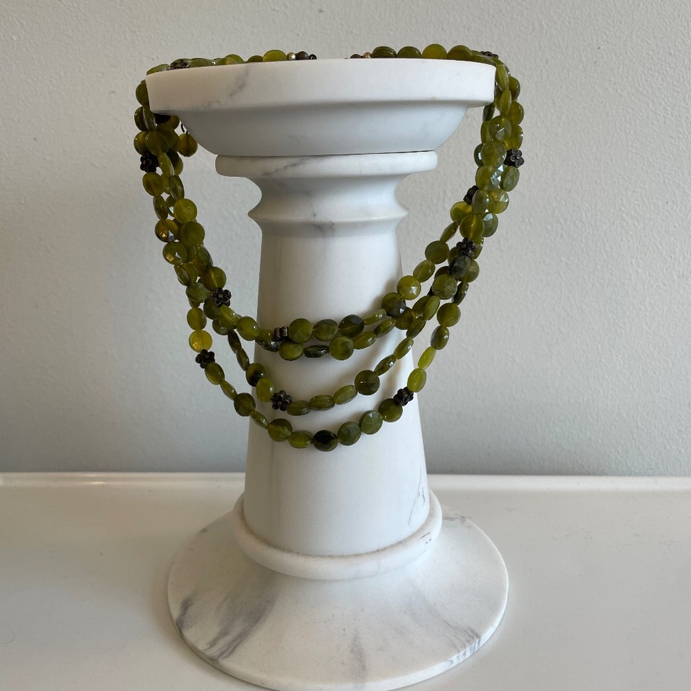 ❤️ BEADED MULTI STRAND LAYER NECKLACE